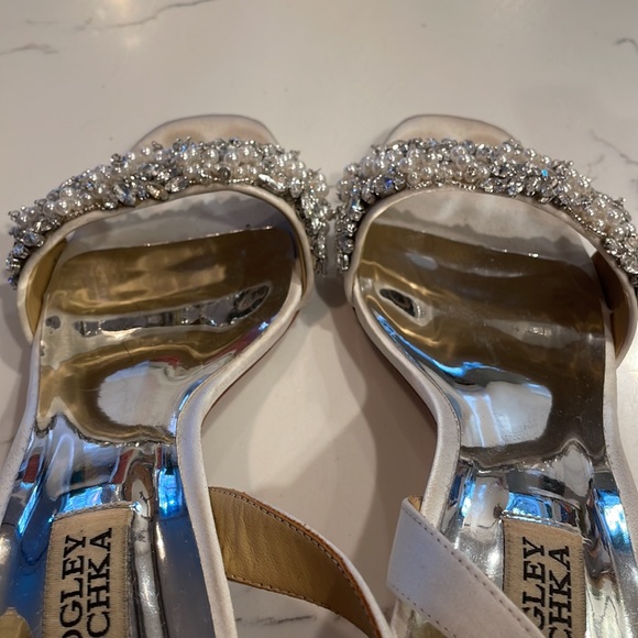 Badgley Mischka Clara Embellished Sandal - Picture 3 of 5
